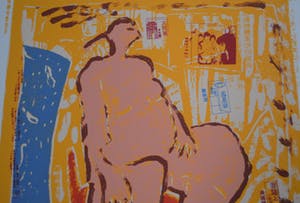 Dominique Chan - Zittend naakt kopen? Bied vanaf 40!