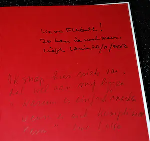 Louis van Gasteren - Gesigneerd boek '' Signaal '' 2012 kopen? Bied vanaf 20!