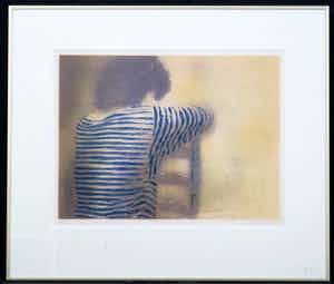 Hans Vanhorck - Vrouw leunend op stoel verkocht voor € 60!