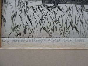 Henriette van Egten - Wat een reiziger achter zich laat kopen? Bied vanaf 35!