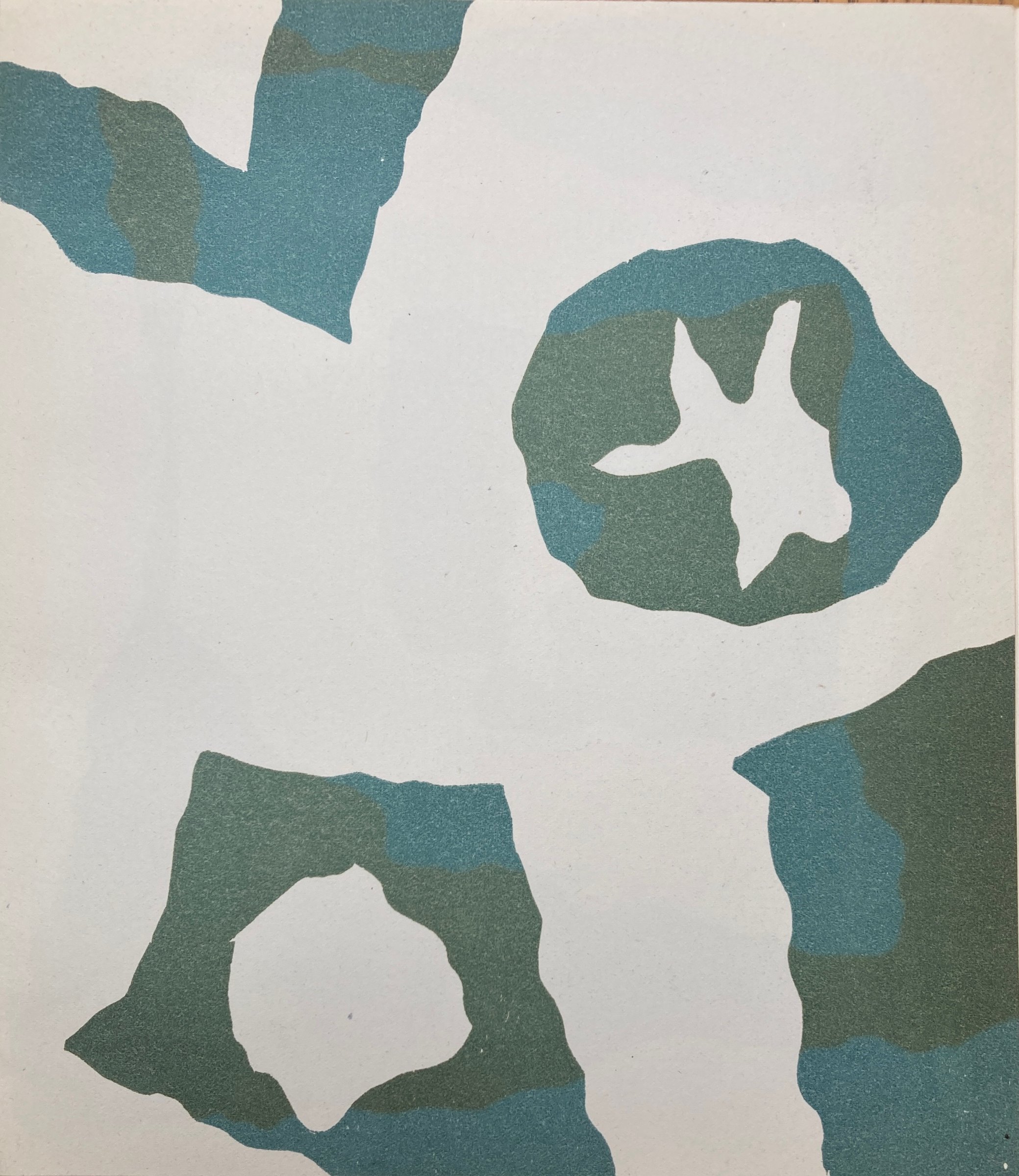 AcheterHans Arp - Constellation de quatre formes - Cimaise? Enchérissez de 80!