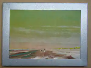 Franklin Meijer - Texel - Strand met wandelaars vendu pour 39€ !