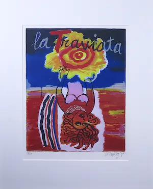 Corneille - Zeefdruk, La Traviata - Ingelijst kopen? Bied vanaf 1!