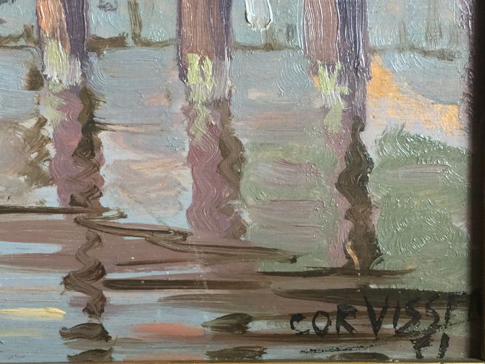 Cor Visser - (1903-1982) - Oude Kolk te Spaarndam kopen? Bied vanaf 100!