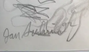 Jan Sierhuis - Zelfportret - 1992 - Potloodtekening - 14 x 10 cm - Gesigneerd kopen? Bied vanaf 45!