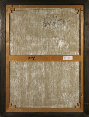 Henk van Doorn - Olieverf op doek, Abstracte compositie - Ingelijst (Groot) kopen? Bied vanaf 100!