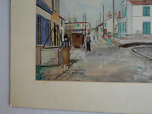 Maurice Utrillo - Kunst-Schoolplaat uit 1975 , Avallon - Stichting Beeldende Vorming Utrecht kopen? Bied vanaf 35!