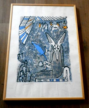 Carla Raadsveld - grote ingelijste zeefdruk kopen? Bied vanaf 49!