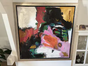 Hendrik Nijs - Abstract Schilderij (2007) kopen? Bied vanaf 110!