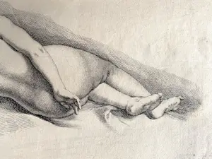 Abraham Bloemaert - Liggend Naakt kopen? Bied vanaf 49!