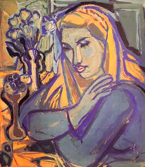 Corneille - Jonge vrouw, litho verkocht voor € 175!