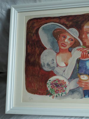 Daniela Romano - Ingelijste litho , Mooiste dag – nr. 1 van 99 ex. kopen? Bied vanaf 50!