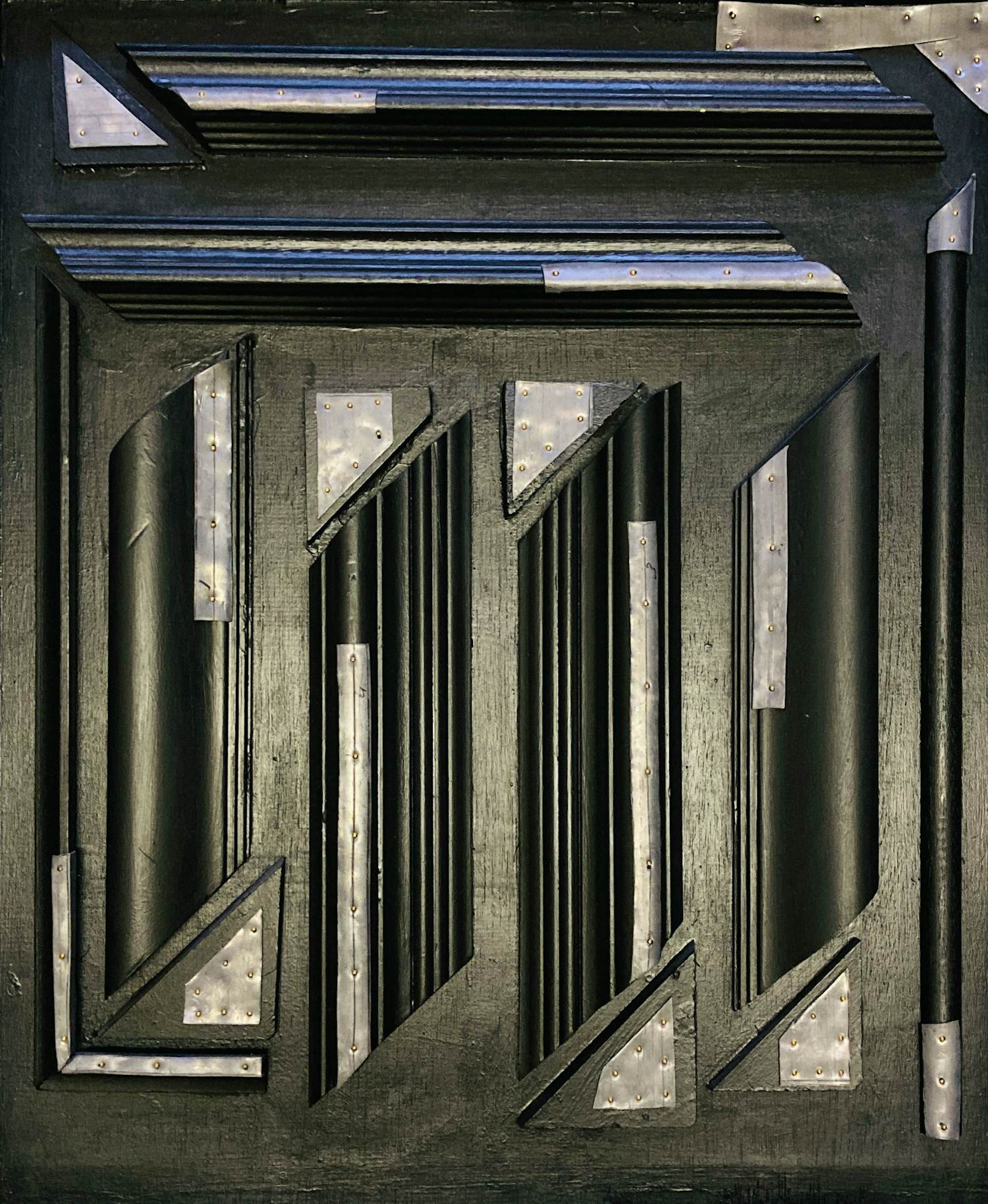 John Foppen - reliëf in zwart (opslag extern rek 2A) kopen? Bied vanaf 225!