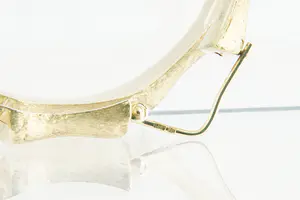 52 - Paar geelgouden 18Krt bamboe oorringen kopen? Bied vanaf 150!