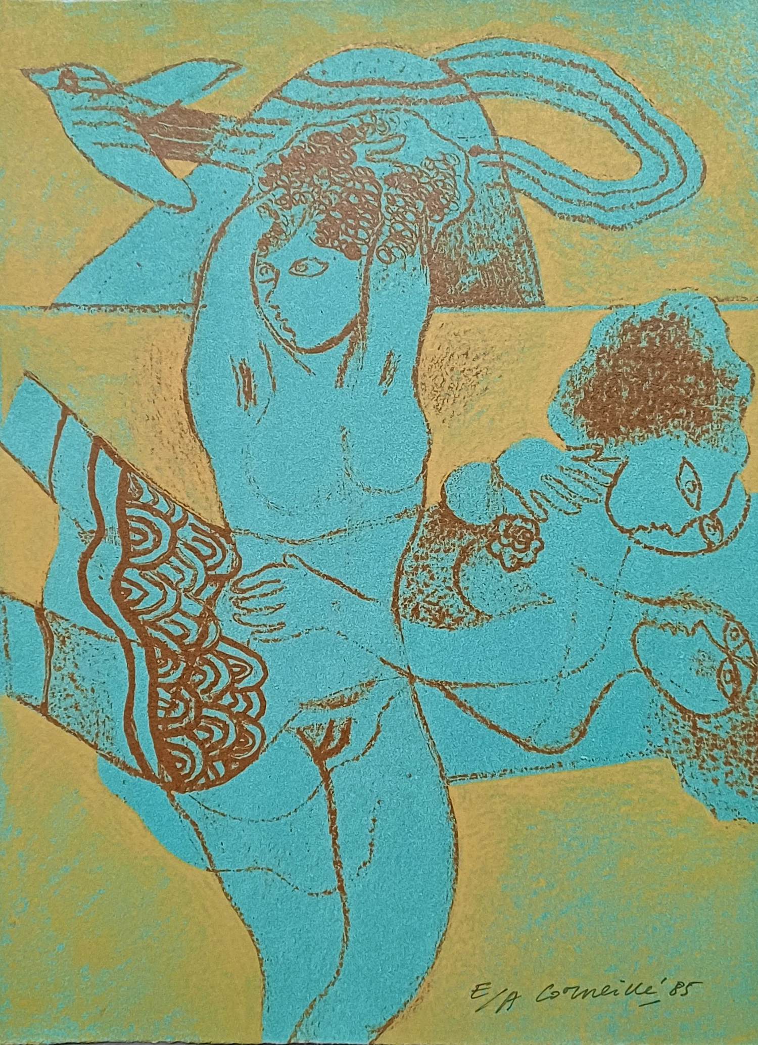 Corneille - gesigneerde litho kopen? Bied vanaf 259!