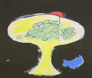 Buy Eugène Brands - Zeefdruk, The Grapes? Bid from 80!