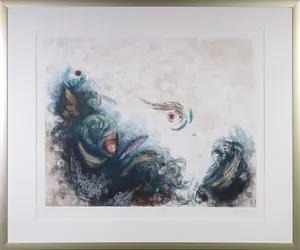 Heinz Voss - Ets/Aquatint, Spiel der Gezeiten - Ingelijst kopen? Bied vanaf 1!