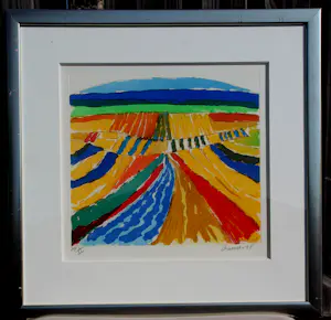 Jan Cremer - Ingelijste ets/aquatint: Toscana I - 1998 kopen? Bied vanaf 399!