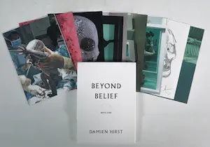 Damien Hirst - Setje merchandise, Kaartensets, flipboekje, set magneten en tote-bag kopen? Bied vanaf 1!