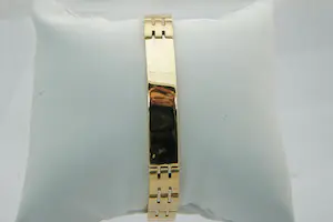 65-  Massief 18 karaats gouden plaat-armband - horlogeband model kaufen? Bieten Sie von 1900!
