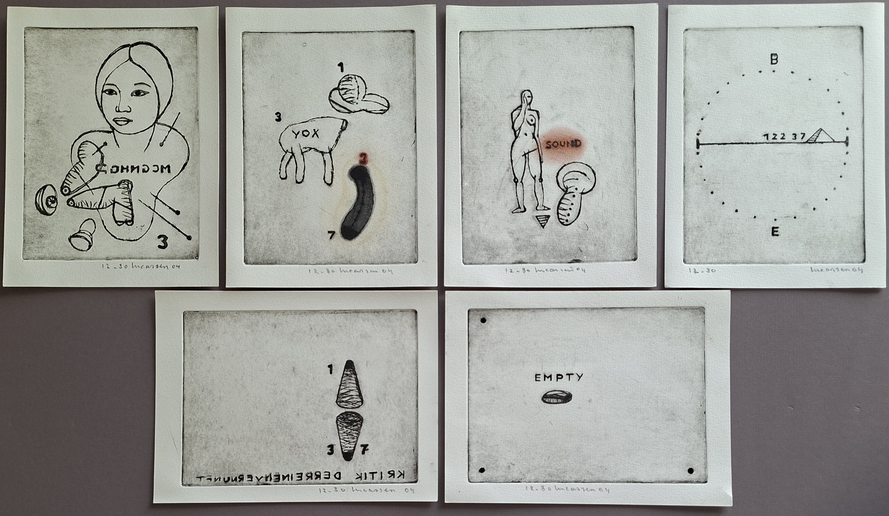 Reinier Lucassen - The beginning of an undefined sound, cassette met zes gesigneerde etsen kopen? Bied vanaf 599!