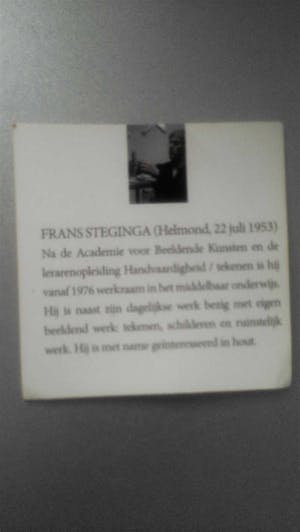 Frans Steginga - De helpende hand penning/briefopener kopen? Bied vanaf 29!