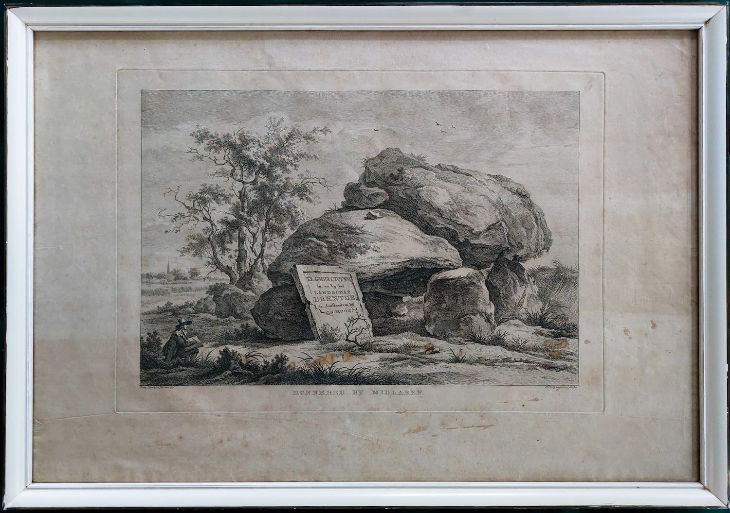 Hendrik Schwegman - Hunebed bij Midlaren verkocht voor € 50!