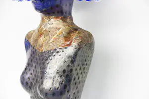 Richard Price - Sculptuur van glas, Blue Lady (Groot!) kopen? Bied vanaf 2000!