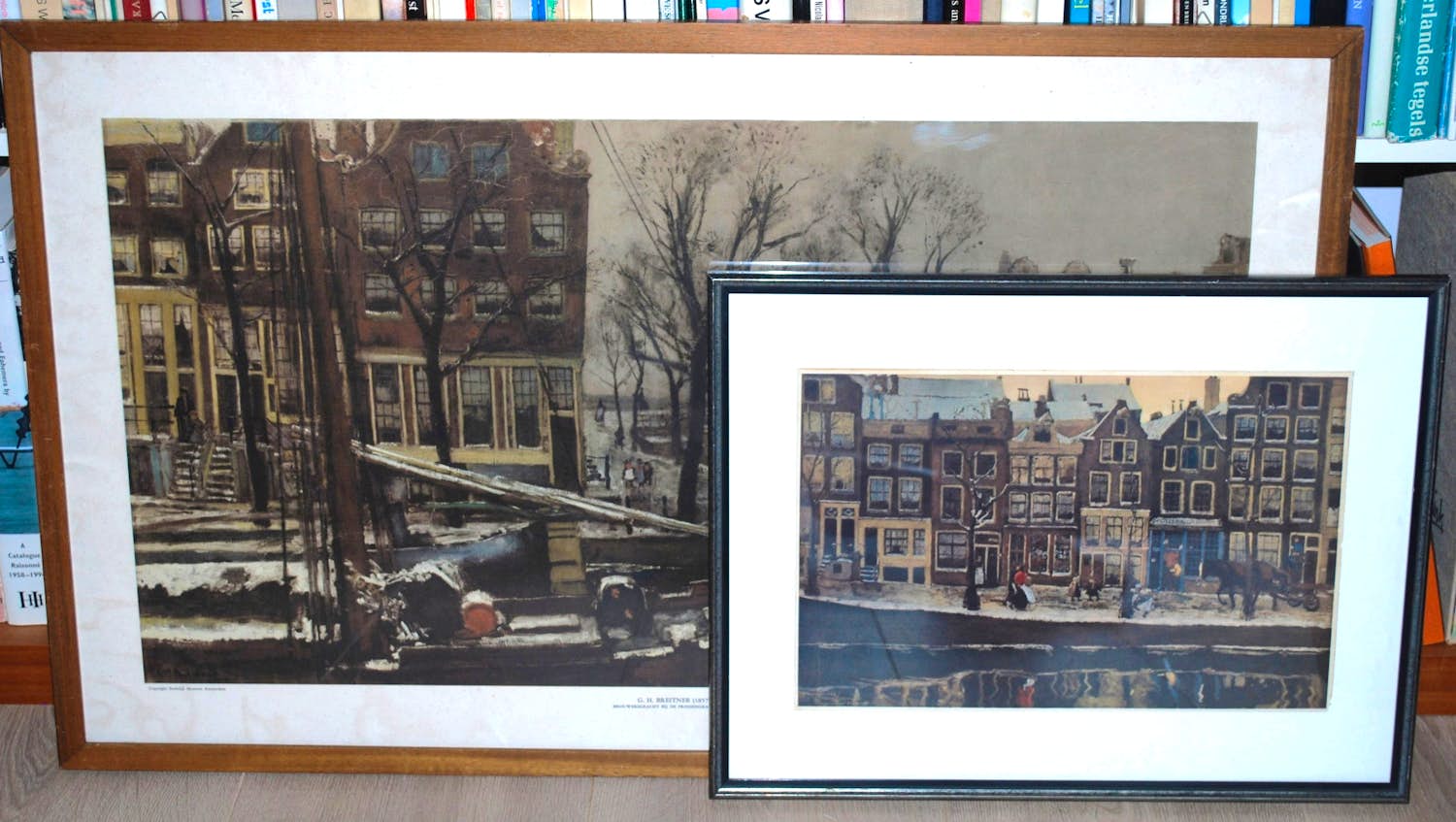 George Hendrik Breitner - 2x: uitgave Stedelijk Museum (1950) & bijzondere uitgave Hotel Schiller 1934 kopen? Bied vanaf 75!