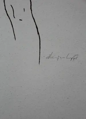 Harry van Kuyk - Zeefdruk: naakt - 1996 kopen? Bied vanaf 150!