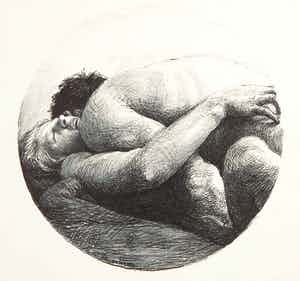 Aat Veldhoen - Rotaprint, Vrijage verkocht voor € 50!