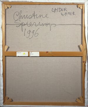 Christine Spierings - Olieverf op doek, Under water kopen? Bied vanaf 50!