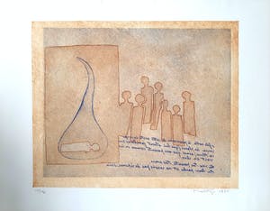 Jan Montyn - 'A fils noble' - Ets - 1975 kopen? Bied vanaf 80!