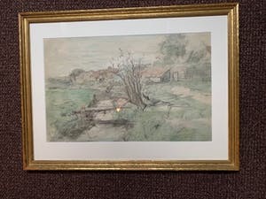 Willem Knip - Landschap kopen? Bied vanaf 100!
