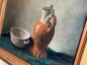 Georg Rueter - Stilleven kruik en schaal kopen? Bied vanaf 100!