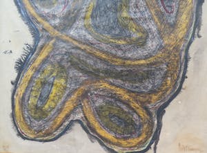 Piet Stenneberg - Zeldzaam vroeg abstract werk uit 1950 kopen? Bied vanaf 75!