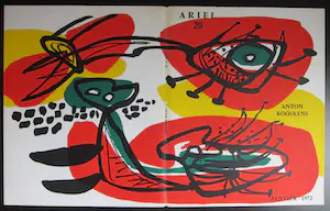 Anton Rooskens - Catalogus + 2 litho's kopen? Bied vanaf 125!