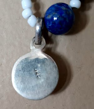 Curiosa - Zilveren ketting met lapis lazuli hanger kopen? Bied vanaf 1!