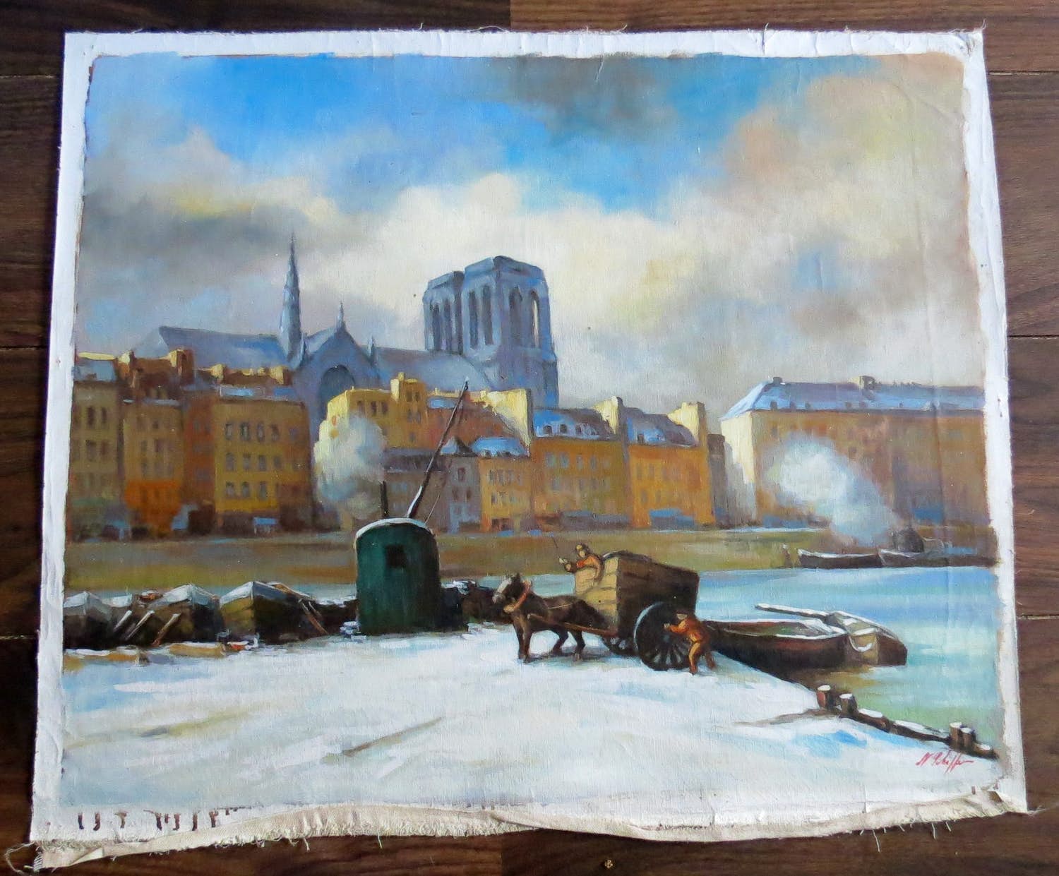 Nico Schiffers - winter in de stad kopen? Bied vanaf 25!