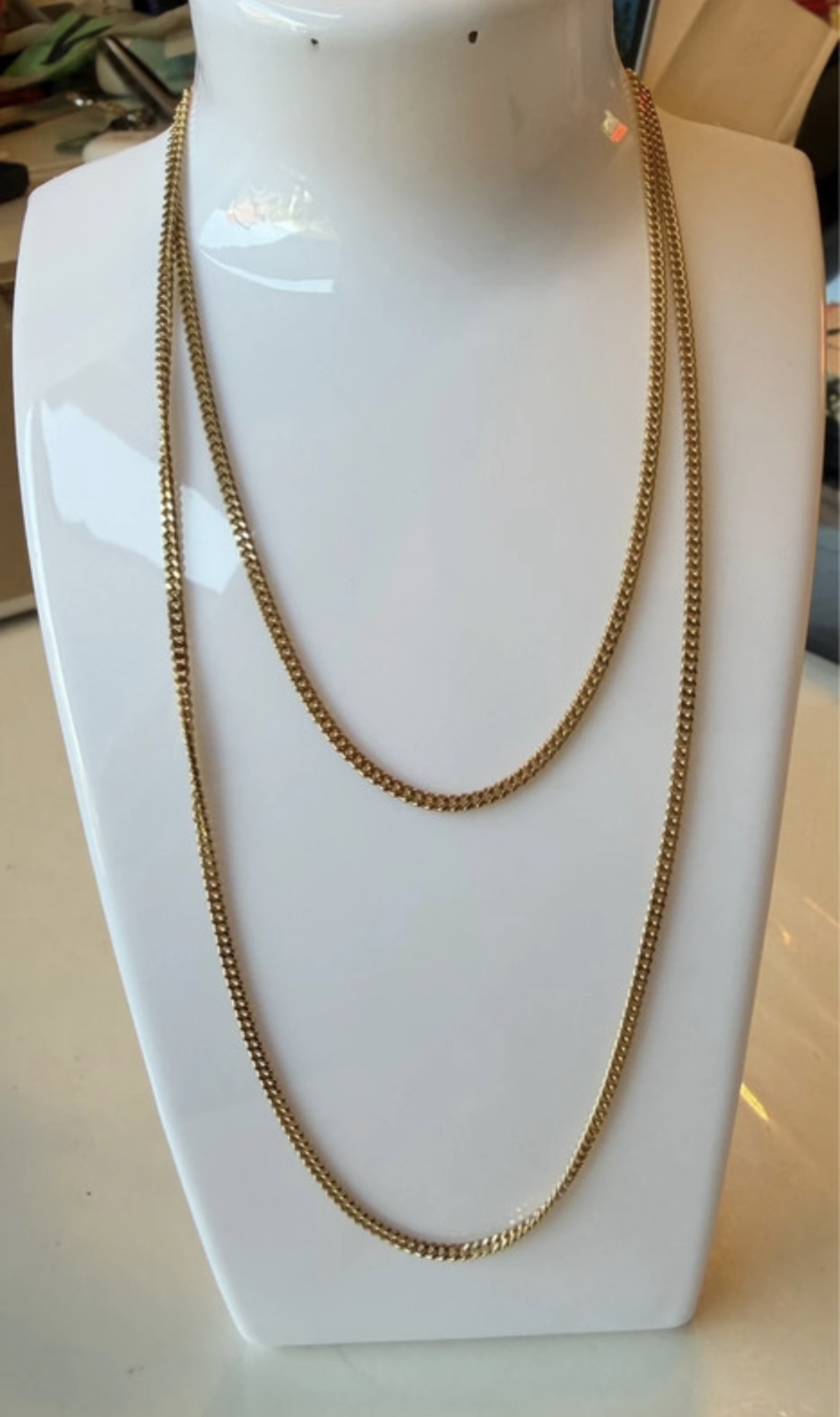 Buy 18k Italiaanse gouden Halsketting, goudse ketting? Bid from 2300!