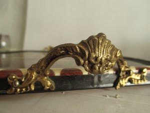 Curiosa - Twee intarsia dienbladen kopen? Bied vanaf 1!