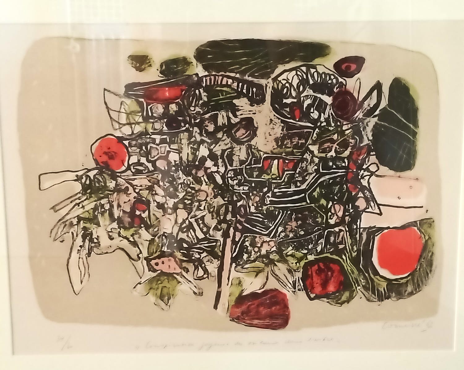 Corneille - Conspiration joyeuse des insectes dans l, arbre verkocht voor € 425!