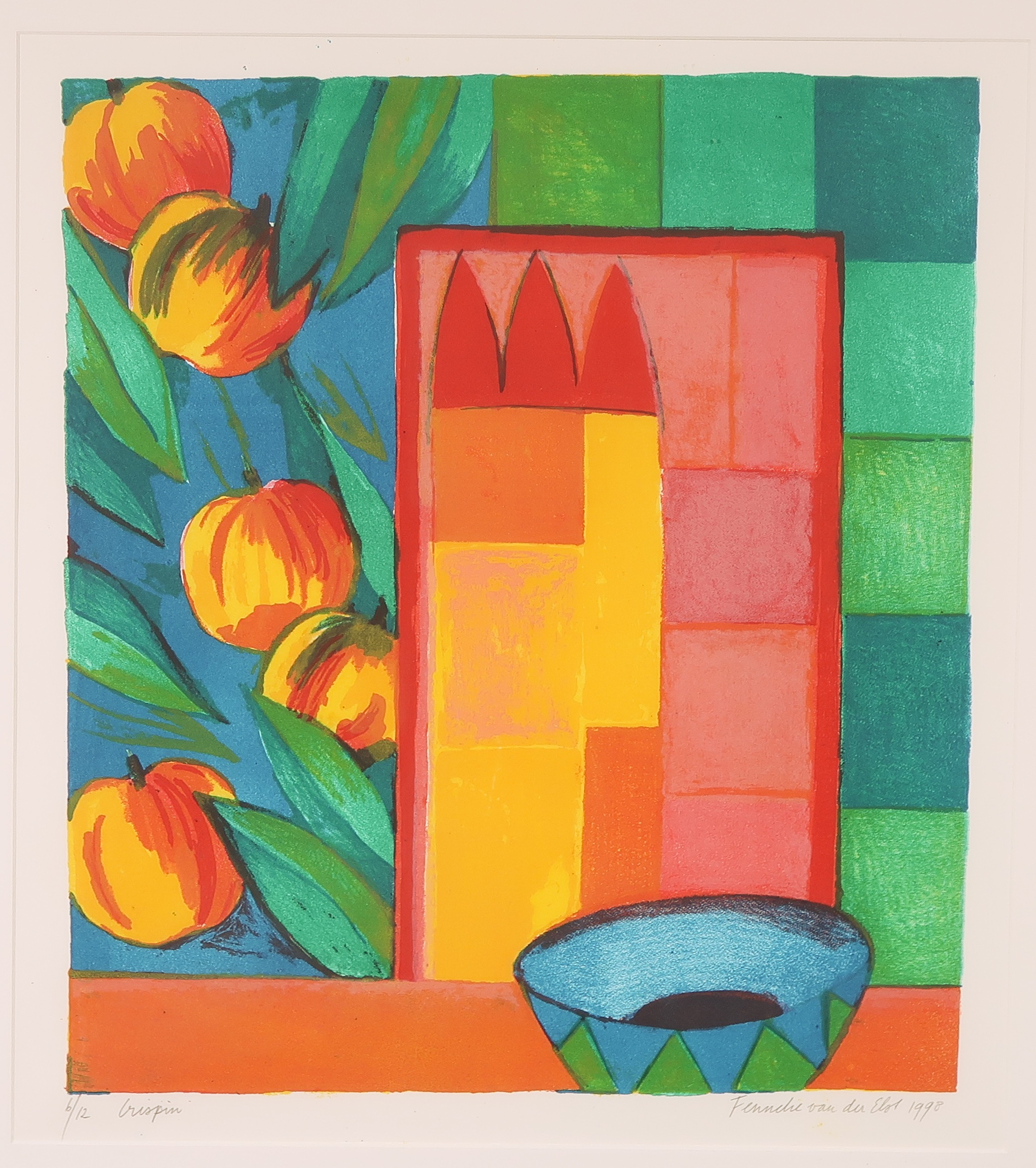 Fenneke van der Elst - Litho, Crispin - Ingelijst kopen? Bied vanaf 1!