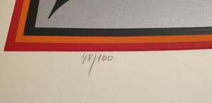 Peter Phillips - Custom painting nr. 6 - Zeer grote litho uit 1965 kopen? Bied vanaf 600!