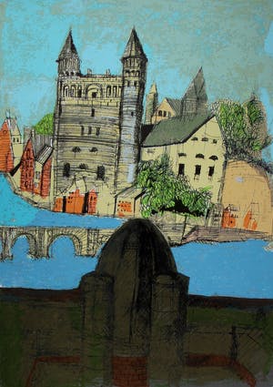 Aldo Rossi - Lithografie: Zonder titel - 1995 kopen? Bied vanaf 99!