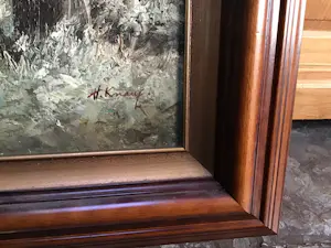 Henner Knauf - Winterlandschap kopen? Bied vanaf 50!