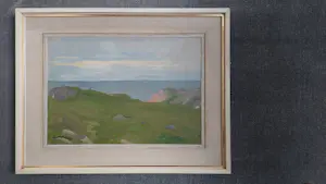 Frederika Broeksmit - Noors landschap - schilderij - kopen? Bied vanaf 45!