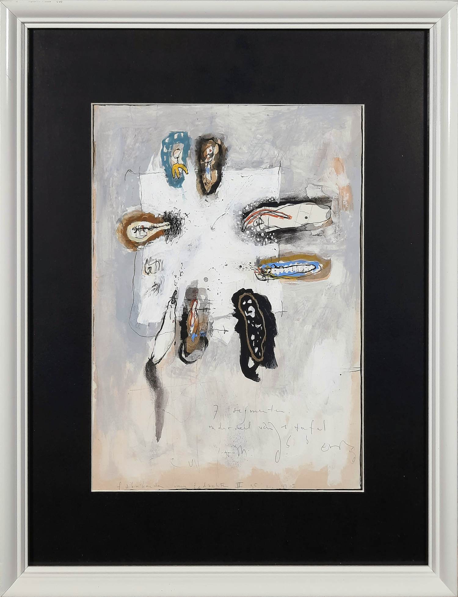 Co van Assema - gemengde techniek - Abstract - ingelijst - 25810 kopen? Bied vanaf 65!