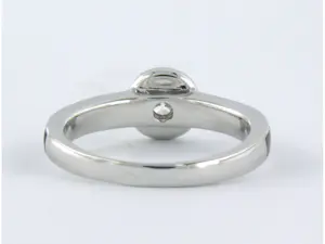 18k gouden ring met emaille en briljant geslepen diamant 0.15ct kopen? Bied vanaf 340!