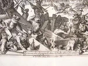 Romeyn de Hooghe - Spaanse wreedheden in West-Indië kopen? Bied vanaf 300!